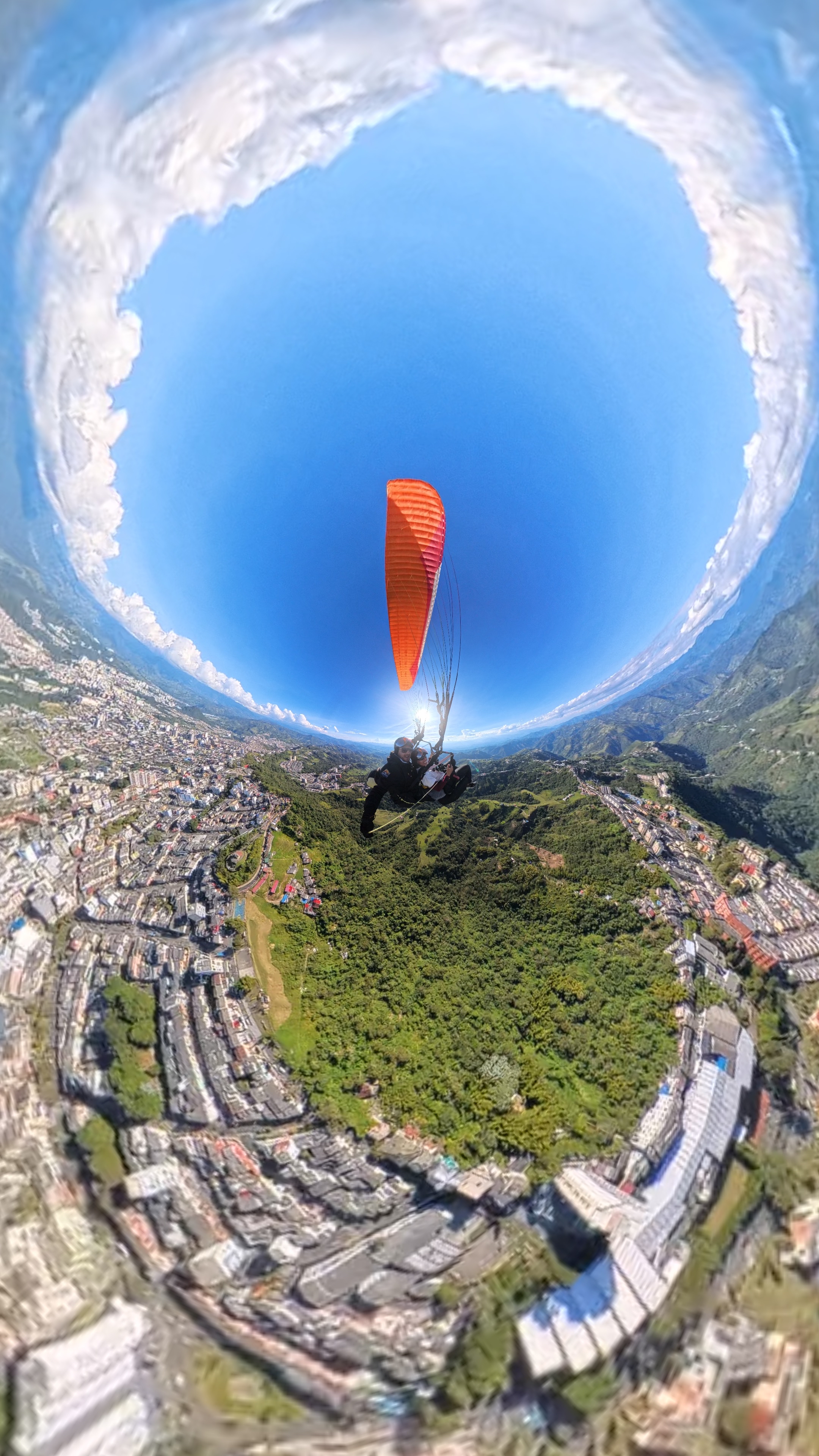 Piloto parapente Manizales