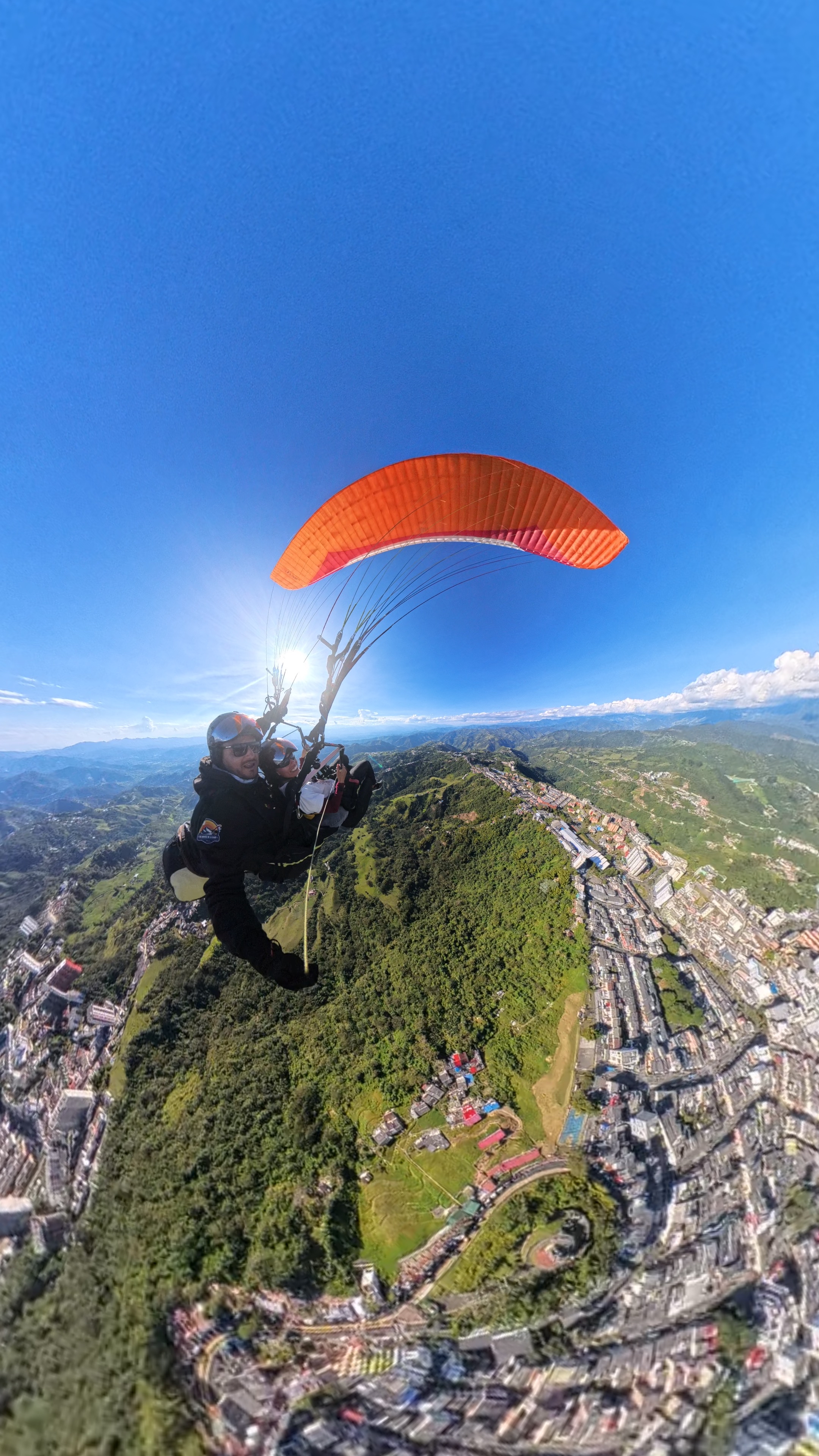 Vuelo extremo parapente